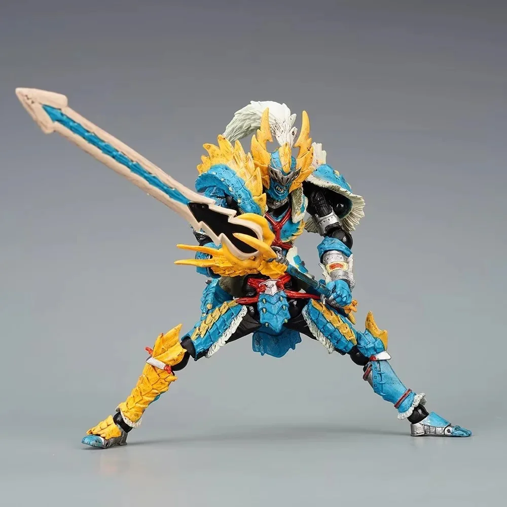 kf S09d81d67a7294c808c27984e1b5042c2a AMAZING YAMAGUCHI Monster Hunter Game Action Figure Zinogre X GK Lioleus Female Hunter Collection Doll Model - Amazing Yamaguchi