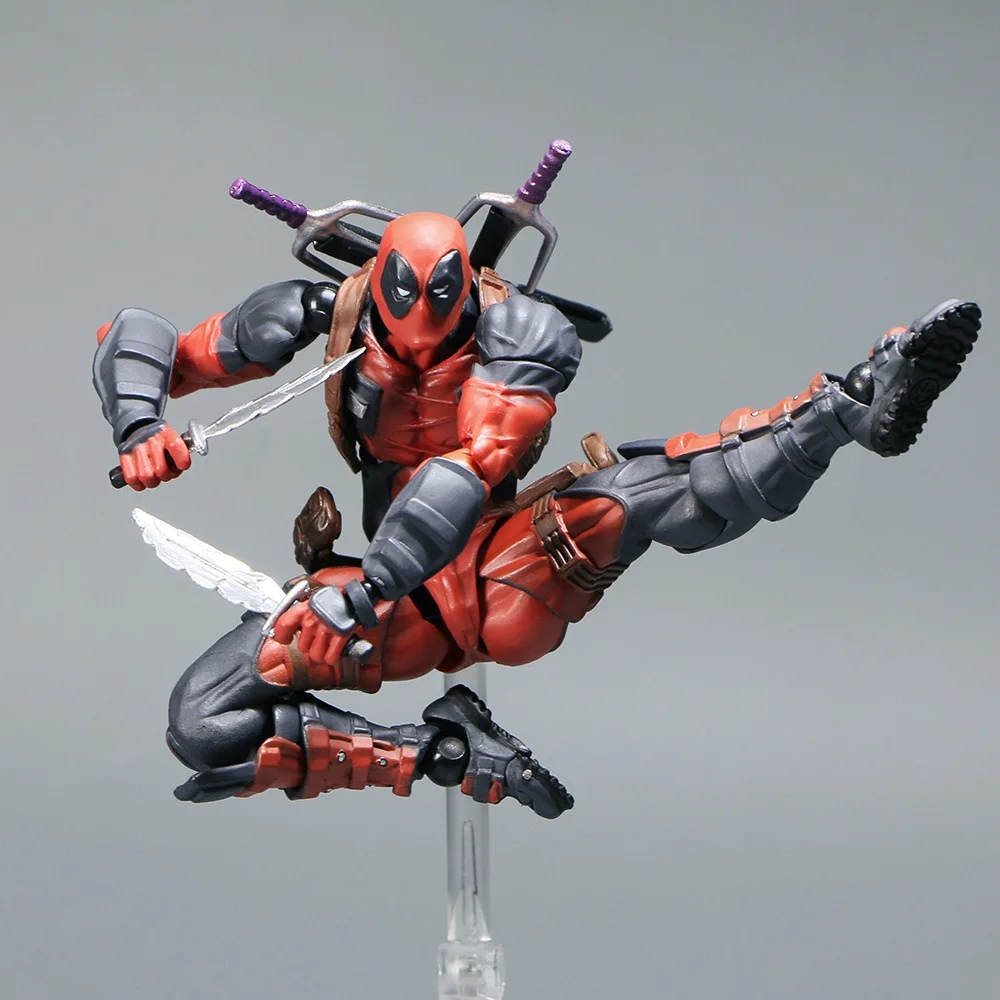 kf S17545ac6cec548ed88cd42a386221ae9x AMAZING YAMAGUCHI X MAN DeadPool 15cm New 2 0 BJD Articulated Joints Moveable Action Figure Collection - Amazing Yamaguchi