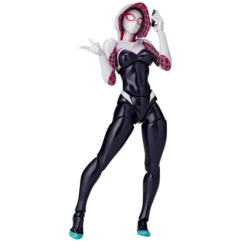 kf S21c34ef4fb0d4b098f2d899115c2c8a3d AMAZING YAMAGUCHI Gwen Stacy Action Figure Spider Gwen Figures Model Across the Spider Verse Miles Morales - Amazing Yamaguchi
