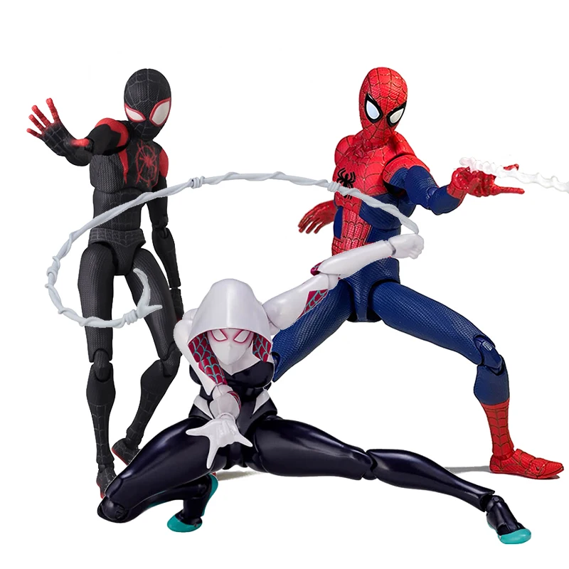 kf S2428fda6806544639d52d2e037f44345p AMAZING YAMAGUCHI Gwen Stacy Action Figure Spider Gwen Figures Model Across the Spider Verse Miles Morales - Amazing Yamaguchi