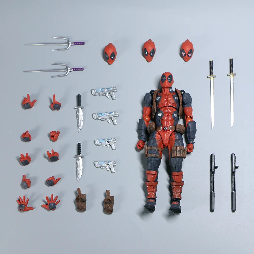 kf S488137d9bcff4ca4af39d96a1e0103e5g AMAZING YAMAGUCHI X MAN DeadPool 15cm New 2 0 BJD Articulated Joints Moveable Action Figure Collection - Amazing Yamaguchi