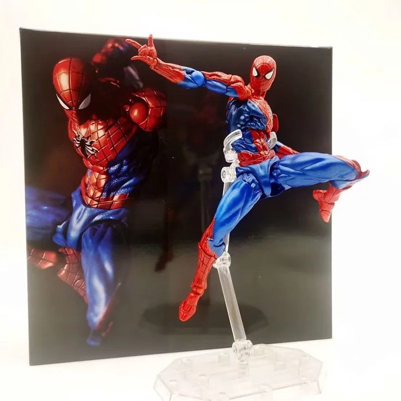 kf S815eb43b3a924abeb095bf9a609521cdT Hot Anime Spider Man 2 0 Premium Edition Amazing Yamaguchi Peter Dolls Action Figures Model Spiderman - Amazing Yamaguchi