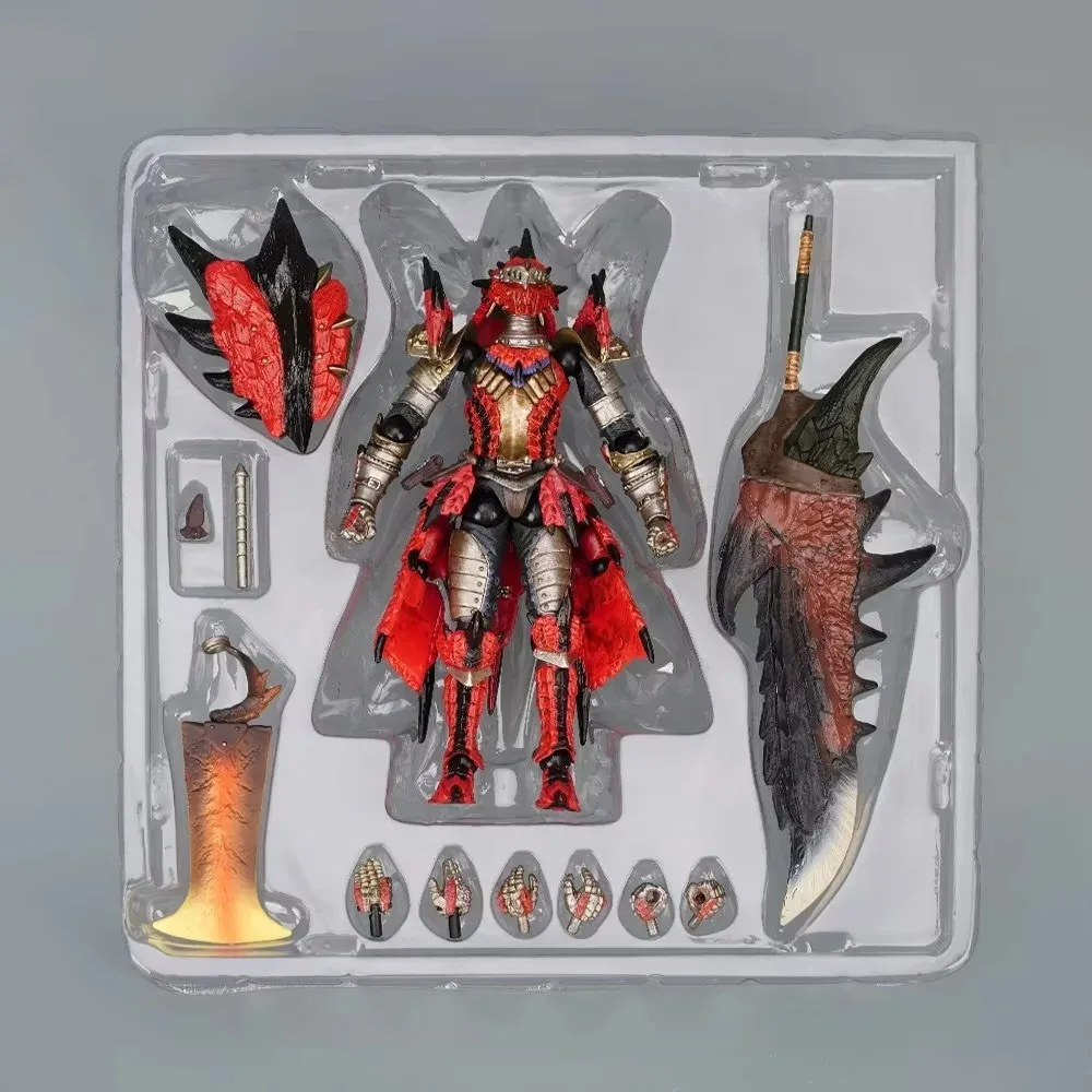 kf Saa1e0dddce64422ea64654b66f36250fR AMAZING YAMAGUCHI Monster Hunter Game Action Figure Zinogre X GK Lioleus Female Hunter Collection Doll Model - Amazing Yamaguchi