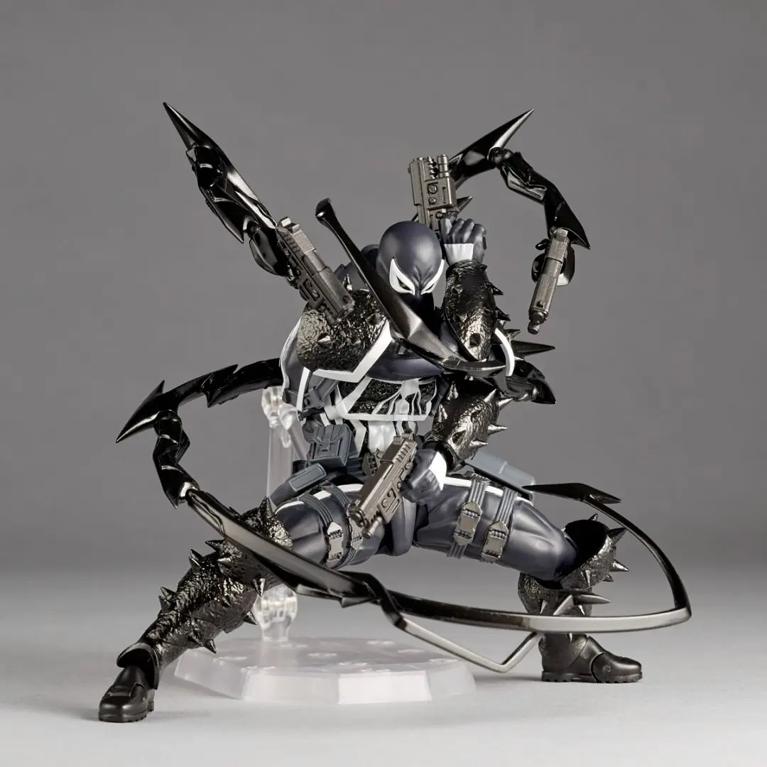 kf Sbc47e23742d74542b565721b4a9a2860i AMAZING YAMAGUCHI Agent Venom KAIYODO Eugene Thompson Symbiote Deadpool Comics Action Figure Model Movie Toys For - Amazing Yamaguchi