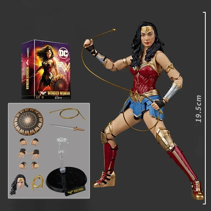 kf Sbedee758166f42fb9dc09f615abcdbd7a DC Wonder Woman Flash Joint Removable Anime Figure Collection Model Action Figure Table Top Model Decorations - Amazing Yamaguchi
