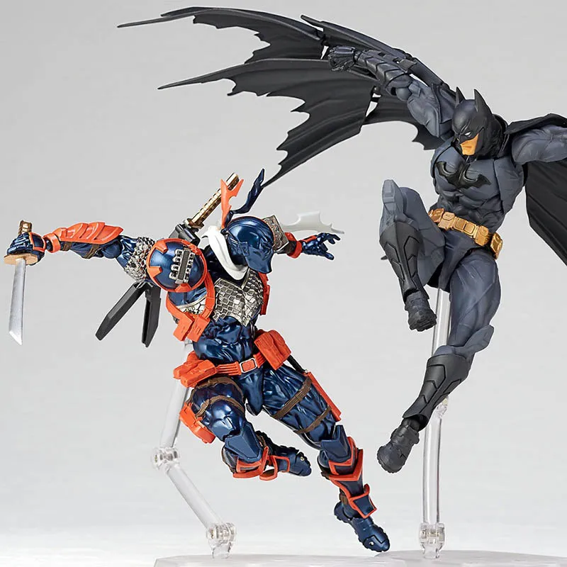 kf Sdc7a87aea4a84a4b80dbbb037ead4947l Yamaguchi Amazing Revoltech Deathstroket Batman Action Figure Collection Model Toy Doll Birthday Gifts - Amazing Yamaguchi