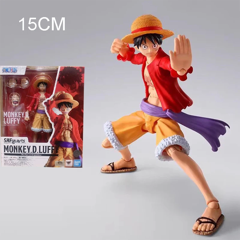 kf S26f7d702e24b43df974fa5a50faccca9B 15cm One Piece Luffy Figuarts Gear2 Figurine The Raid on Onigashima Luffy Figure Joint Movable Model - Amazing Yamaguchi