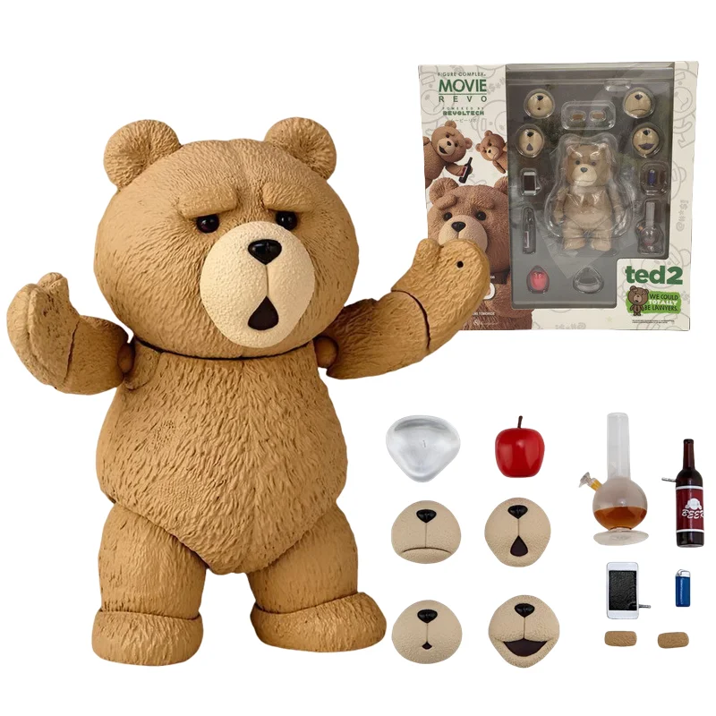 kf Sc47a686e4aa34c31908fe6201d6de565r AMAZING YAMAGUCHI Ted 2 Figure Bjd Ted Teddy Bear Revoltech No 006 Action Figure Gk Movie - Amazing Yamaguchi